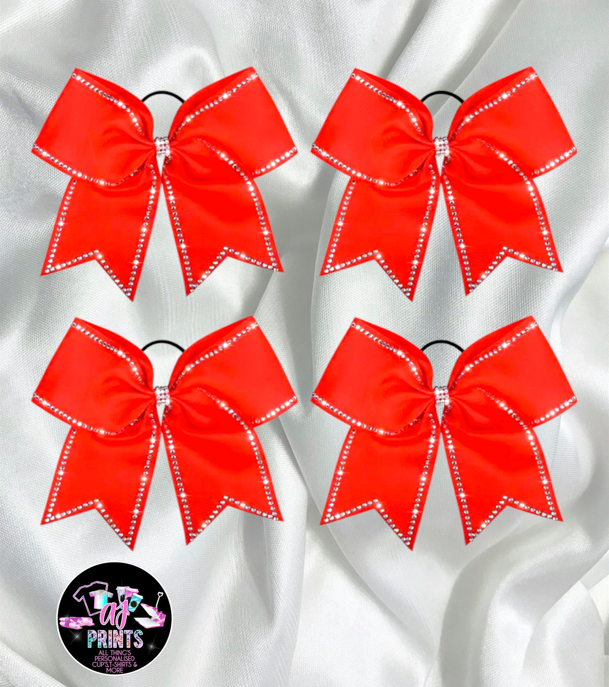 HUGE BOBBLE DIAMANTE BOW